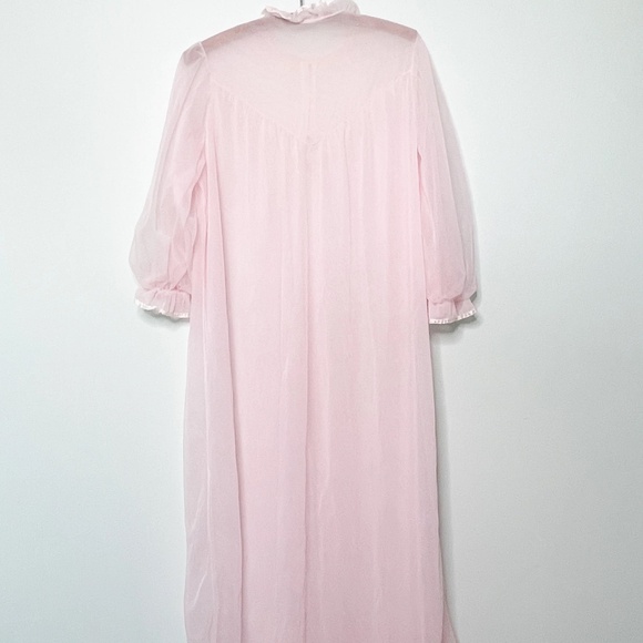 Vintage Patricia sheer pink duster/robe - Picture 5 of 5